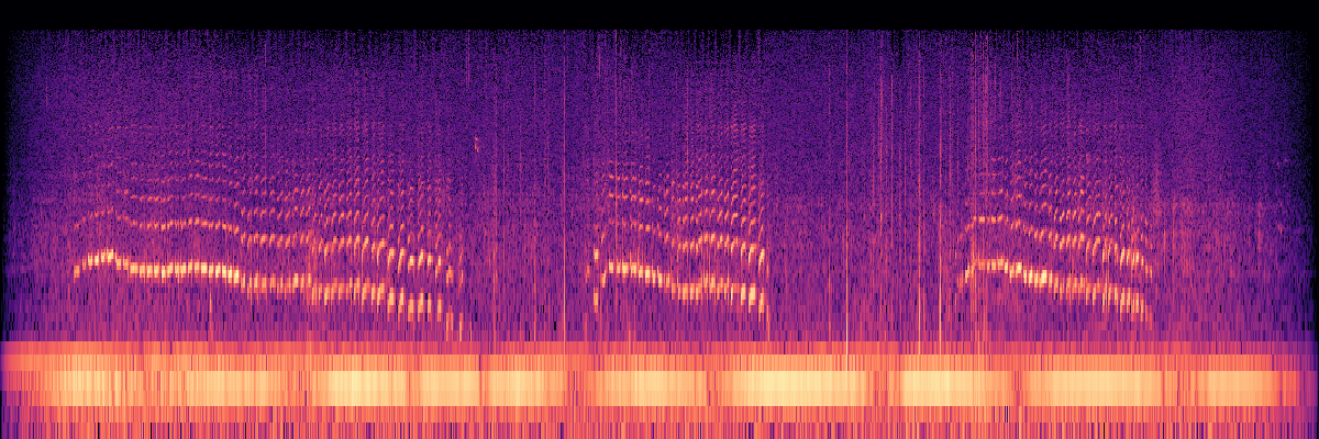 Spectrogram: Curious Natural Sound Like Child Humming
